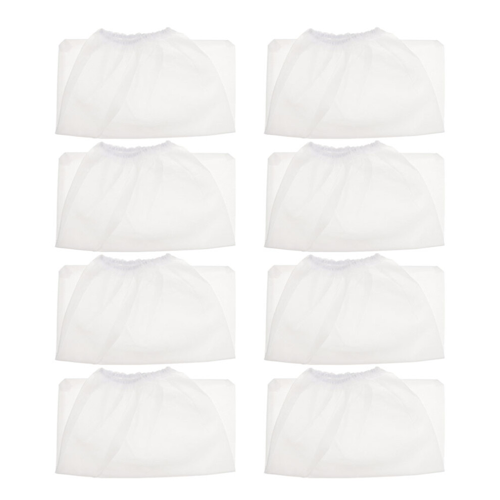 Artibetter White 40Pcs Nonwoven Nail Dust Collector Bags Washable Dust Collection