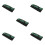 5Pièces Portable Couteaux Chef Tissu Vert Usage Extérieur 3