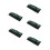 5Pièces Portable Couteaux Chef Tissu Vert Usage Extérieur 4