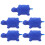 10Pcs Blue Aquarium Air Diffuser Stones Ceramic Fish Tank Bubble Stone 2