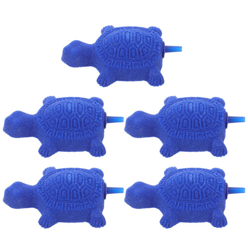 10Pcs Blue Aquarium Air Diffuser Stones Ceramic Fish Tank Bubble Stone 1
