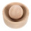 5Pcs Wooden Dumpling Maker Tool Beige - Manual Dough Press for Kitchen 3