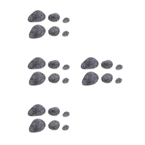 24Pcs Foam Decorative Rocks for Miniature Gardens and Craft Projects 2