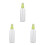 3Pcs Travel Bottles Leak Proof Multi Color Refillable Plastic Sprayers 8