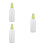 3Pcs Travel Bottles Leak Proof Multi Color Refillable Plastic Sprayers 4