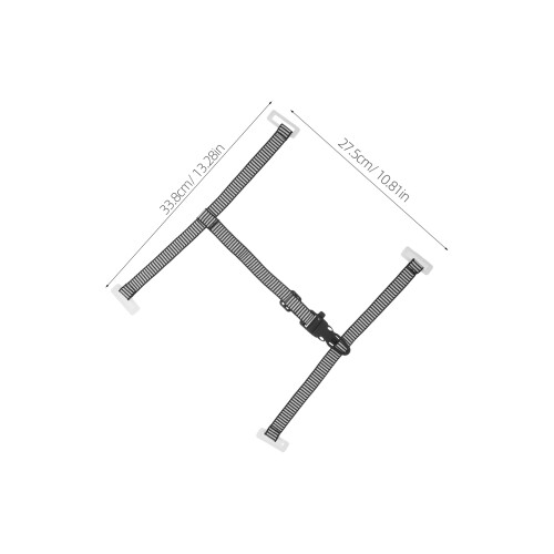 4St Verstelbare Kinband, Beschermende Helmaccessoire, Multikleur 2
