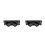 2Pcs Adjustable Black Dog Goggles with Ventilated Eye Cups for Pets 5