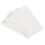 12Pcs White Planner Refill Inserts 6-Hole Undated Pages for Writing 2