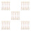 25Pcs Handbag Strap Replacement Chain Extension with Cute Heart Buckle 5