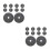 20Pcs Thickened Grey Tree Root Barrier Mats Nonwoven Plant Base Covers 6