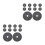 20Pcs Thickened Grey Tree Root Barrier Mats Nonwoven Plant Base Covers 4