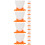 16Pcs Reusable Orange PP Egg Cups Cartoon Design for Breakfast Home 7