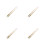 8Pcs Durable Bamboo Yangqin Sticks Dulcimer Hammer Mallets Multi-Color 10