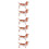 6Pcs Multi-Color Plastic Dog Figurines for Home Decor 7