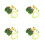 4Sets Soft Adjustable Leaf Skirt and Garland Accessory for Beach Party 8