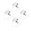 4Sets Motorcycle & Car Brake Fluid Bleeder Kit Plastic Injector Tool 8
