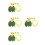 4Sets Soft Adjustable Leaf Skirt and Garland Accessory for Beach Party 10