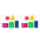 2Sets Assorted Color Plastic Geometry Teaching Tools Math Learning Aid 10