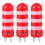 3Pcs Red Plastic Knitting Rope Tools Compact Portable Knitting 6