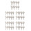 50Pcs Coffee Plastic Model Tree Trunks for Train Landscape DIY Crafts 6