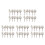50Pcs Coffee Plastic Model Tree Trunks for Train Landscape DIY Crafts 10