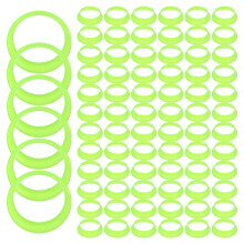 500Pcs Green Plastic Extinguisher Rings Luminous Fire Safety Circles
