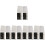 15Pcs Durable Black Staff Notebook Portable Music Book for Students 7