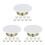 30Pcs Iron Fire Sprinkler Head Protectors Multi-Color Ceiling Use 9