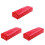 3Pcs Red Soft Nail Hand Rest Pillow Splashproof Arm Rest for Home Use 4