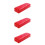 3Pcs Red Soft Nail Hand Rest Pillow Splashproof Arm Rest for Home Use 10