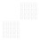 40Pcs Durable Plastic Bottle Nets White Hospital Accessories 7