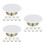 30Pcs Iron Fire Sprinkler Head Protectors Multi-Color Ceiling Use 6