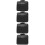 4Pcs Multifunctional Black Guitar Effector Storage Bags 10
