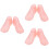 3Pcs Foot Mannequin Sock Display Stand Plastic Pink Shoe Model 8