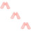 3Pcs Foot Mannequin Sock Display Stand Plastic Pink Shoe Model 11