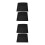 4Pcs Black Sponge Couch Cushion Support Boards for Sagging Sofa Repair 5