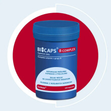 Bicaps B Complex 120x ForMeds Natural Caps Vitamin B1 B2 B3 B4 B5 B6 B7 B8 B9 B10 B12