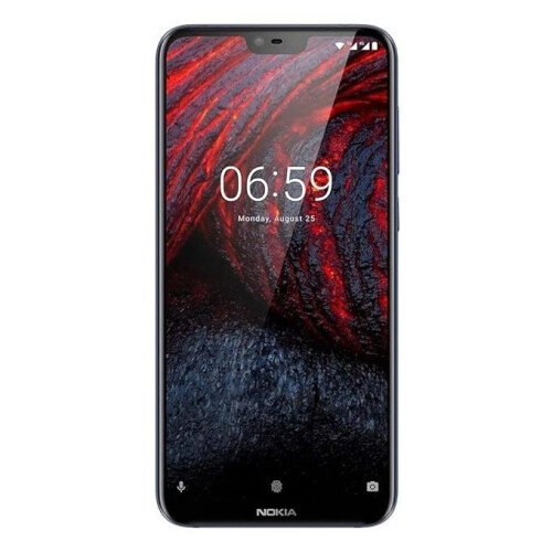 Nokia 6.1 Plus Black 4+32GB Dual Sim 1