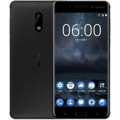 Nokia 6 Black 32GB Dual Sim 1