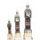 Big Ben LED Crystal Clock Tower 22cm Silver 2