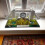 London Tower Bridge Glass Clock Silver Souvenir 5