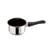 Judge Vista Draining Milk Pan 14cm/1 Litres Silver