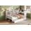 3ft Single Daybed with Storage Drawers and Bookcase 2