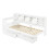 3ft Single Daybed with Storage Drawers and Bookcase 20