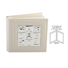 Juliana Impressions ABC Baby Photo Album - Holds 80 4" x 6" Photos