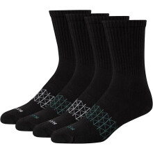 Hanes Men Active Cushioned Crew Socks (4-Pack)