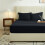Imperial Rooms (Black, Double) Extra Deep 40CM Fitted Sheet Bed Sheets Single Double King 3