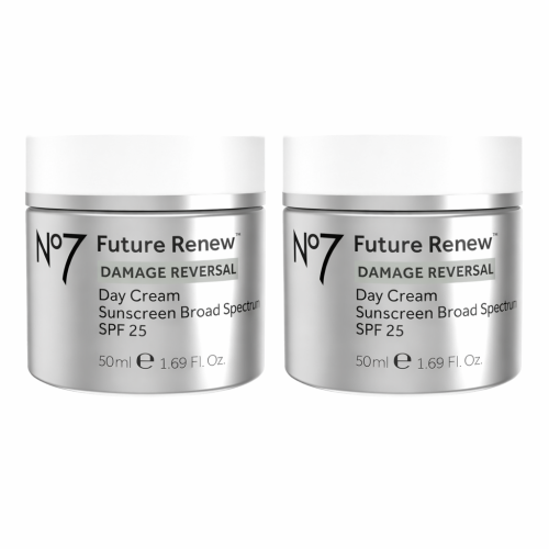 Boots No7 2x No7 Future Renew Day Cream SPF25 50ml