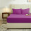 Imperial Rooms (Purple, Double) Extra Deep 40CM Fitted Sheet Bed Sheets Single Double King 3