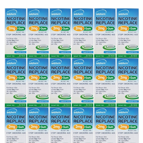 Galpharm NicotineReplace2mgGum 36pcsPeppermint 24P